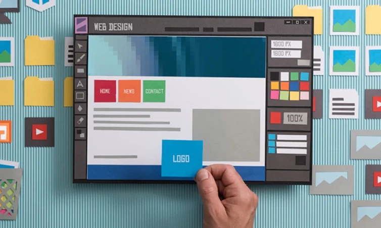 landing page